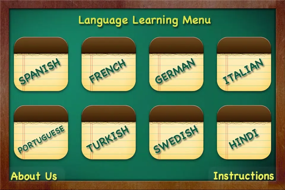 Capturas de tela do Multilingual - Learn 8 languages
