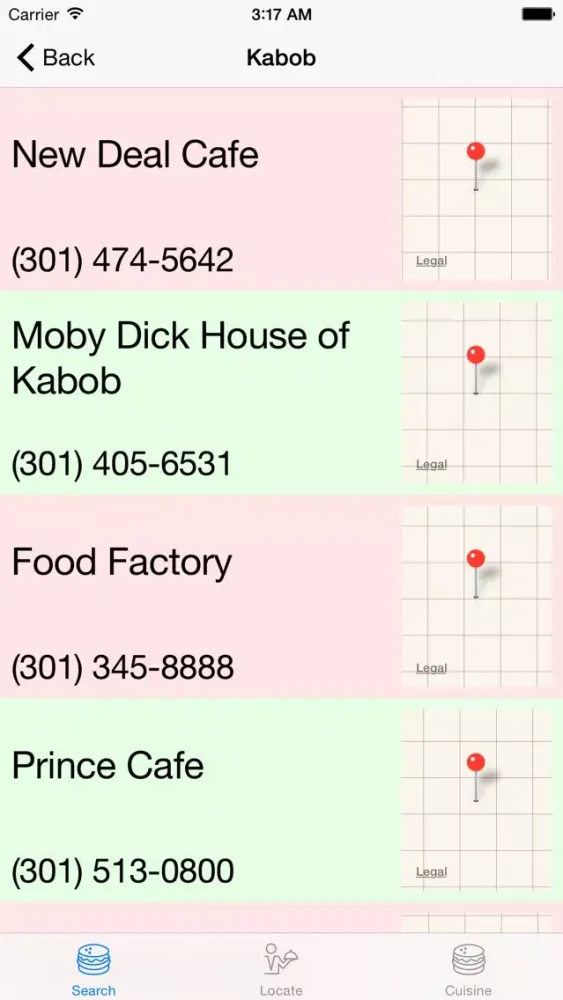 WTF - Where's The Food Screenshots