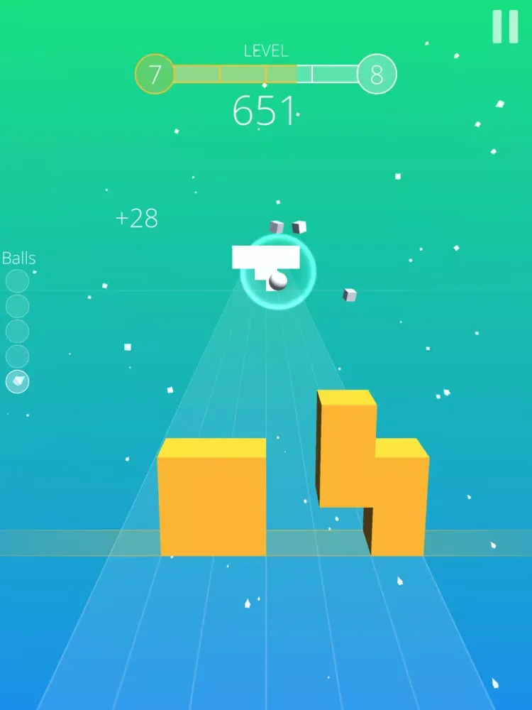 Ball in the Wall iPad  سکرین شاٹس
