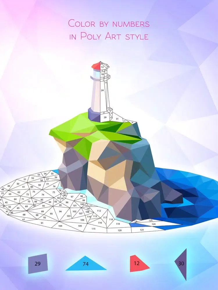 Capturas de pantalla de Calm Colors - Coloring Book iPad 