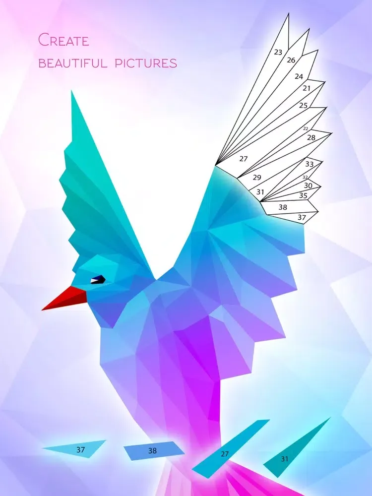 Capturas de pantalla de Calm Colors - Coloring Book iPad 