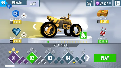 Gravity Rider Zero Ekran Görüntüleri