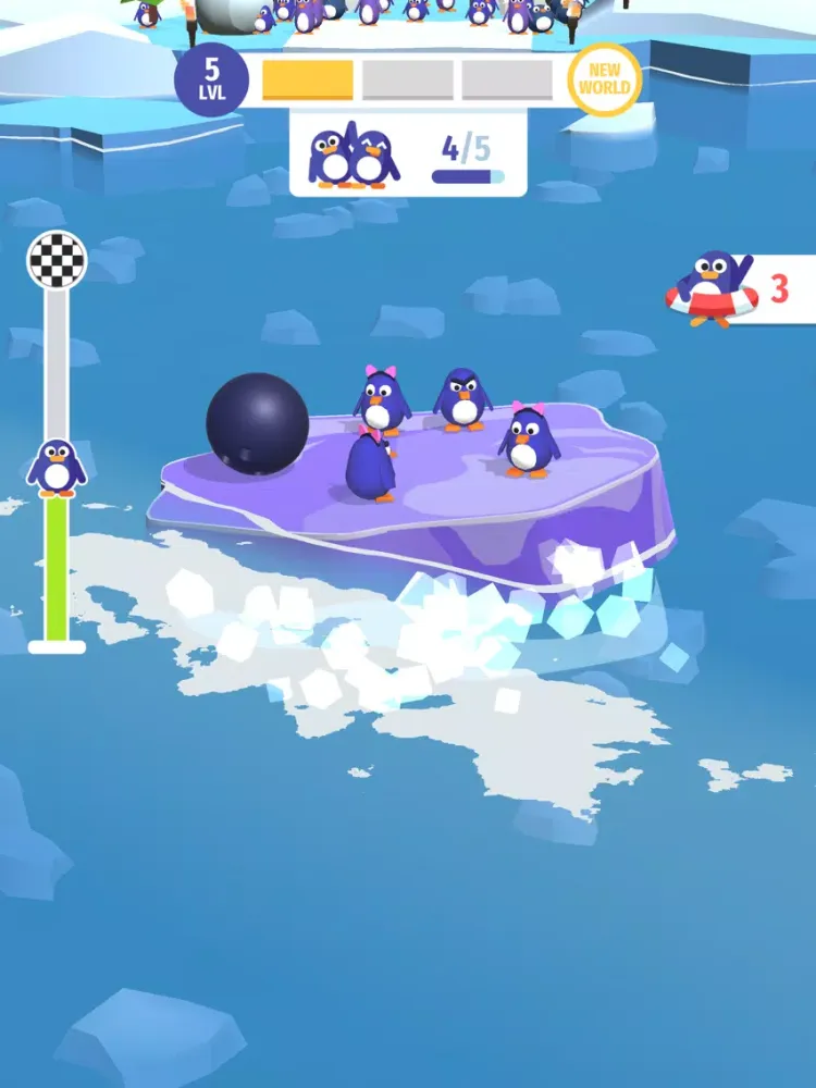 Capturas de pantalla de Penguinia Ride iPad 