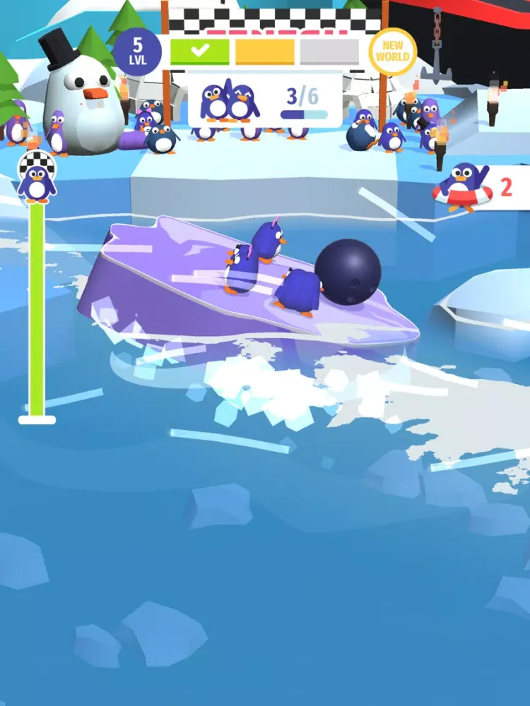 Capturas de pantalla de Penguinia Ride iPad 