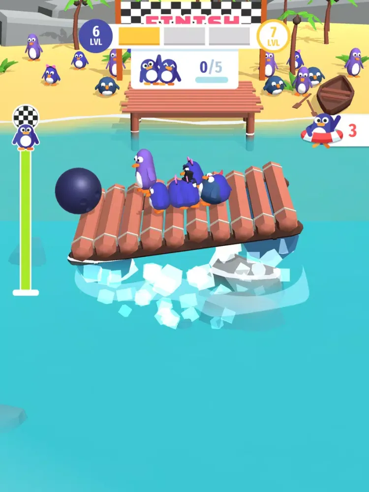 Capturas de pantalla de Penguinia Ride iPad 