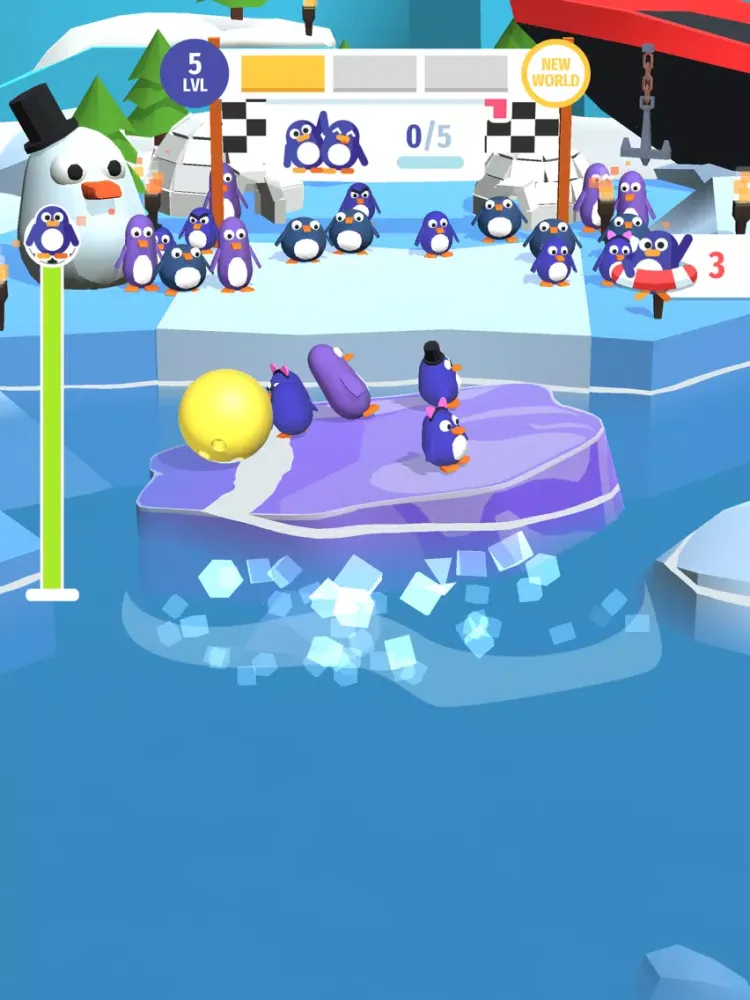 Capturas de pantalla de Penguinia Ride iPad 