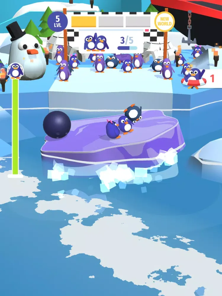 Capturas de pantalla de Penguinia Ride iPad 