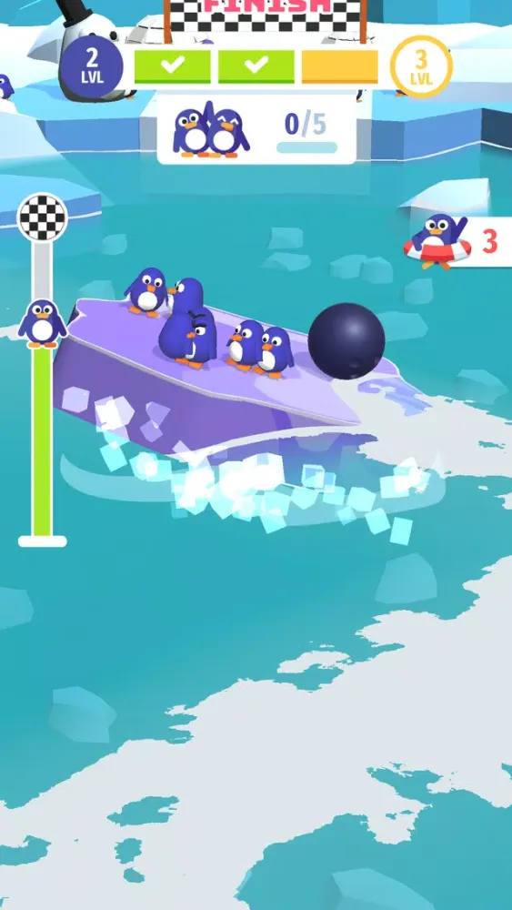 Capturas de pantalla de Penguinia Ride