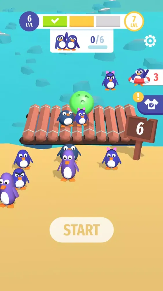 Capturas de pantalla de Penguinia Ride