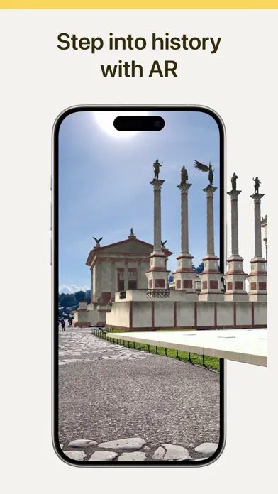 Zrzuty ekranu Go Visits - AR Roman Colosseum