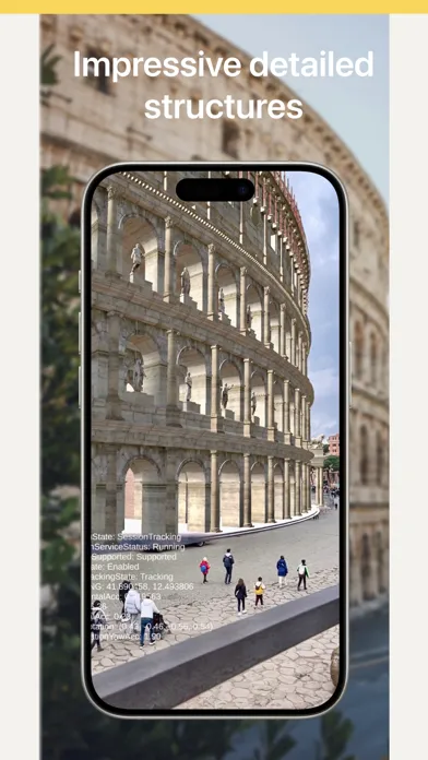 Zrzuty ekranu Go Visits - AR Roman Colosseum