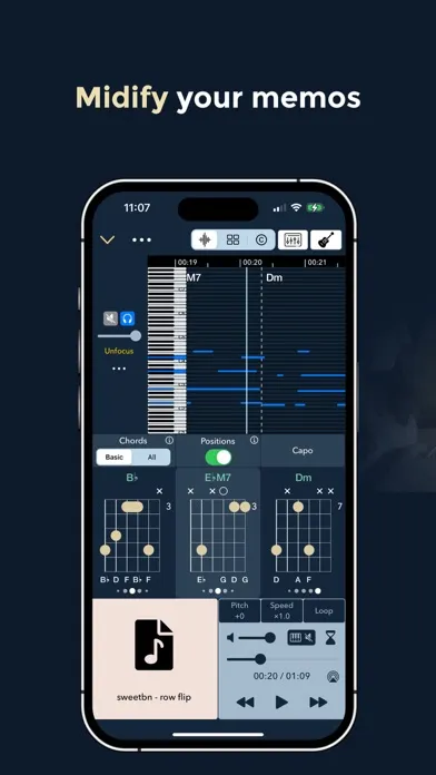 تصاویر Music Memos - Chords & Lyrics