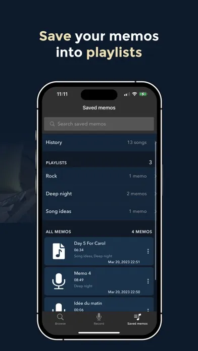 تصاویر Music Memos - Chords & Lyrics