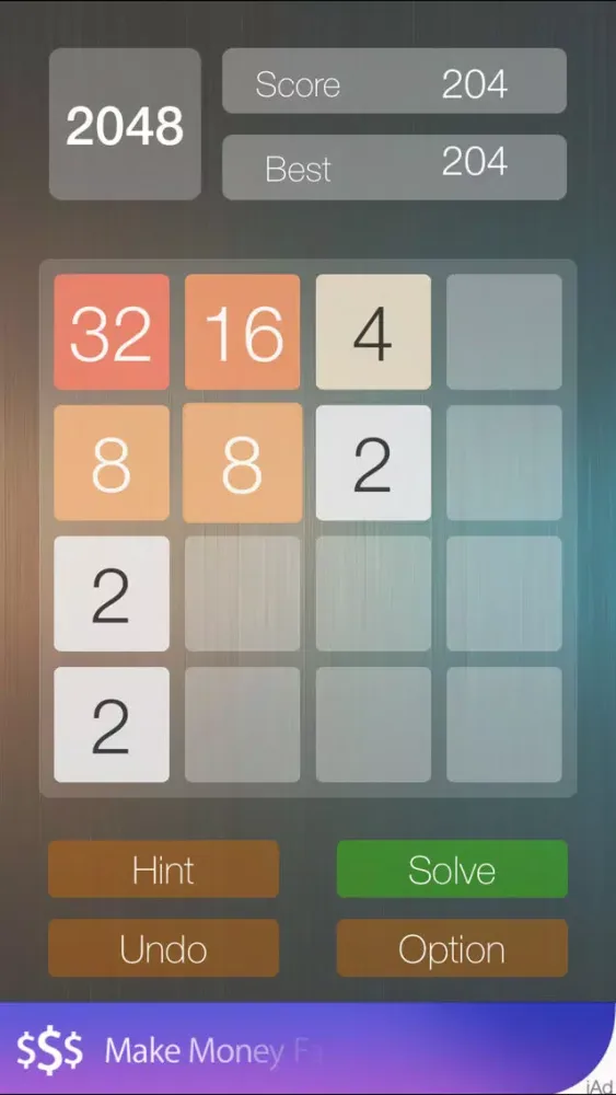 Captures d'écran de 2048: Solver