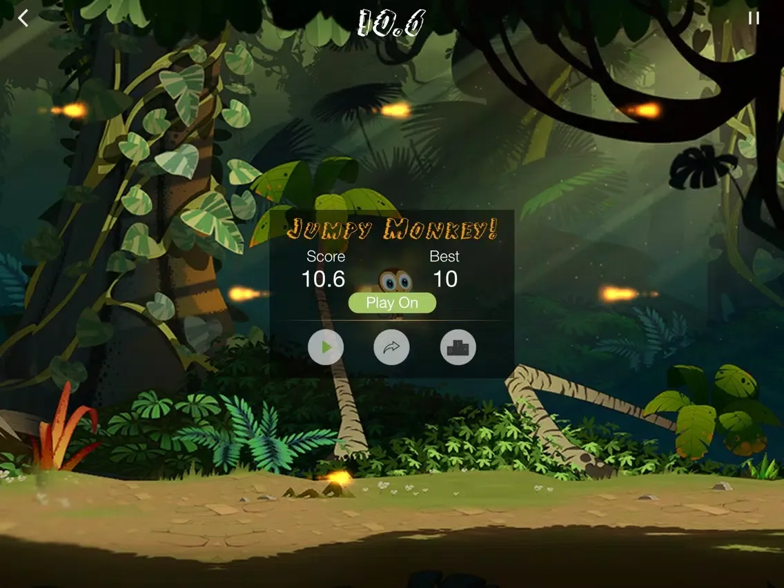 Jumpy Monkey! iPad  Screenshots