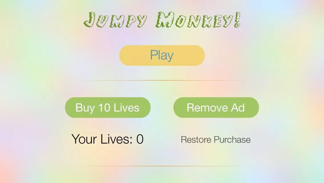 Jumpy Monkey! Screenshots