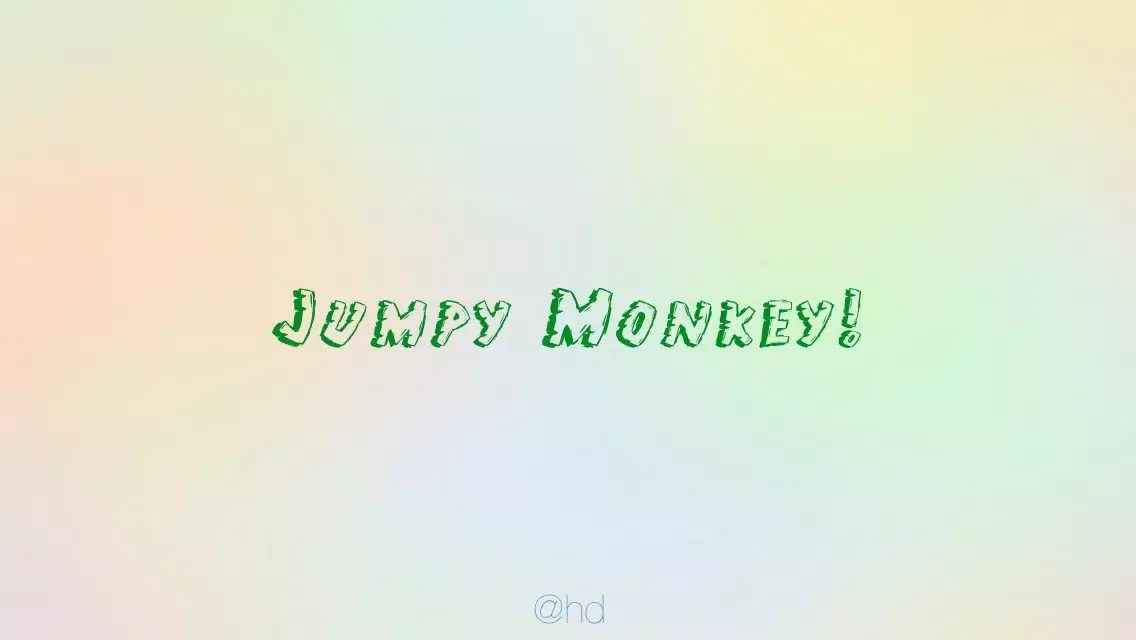 Jumpy Monkey! Screenshots