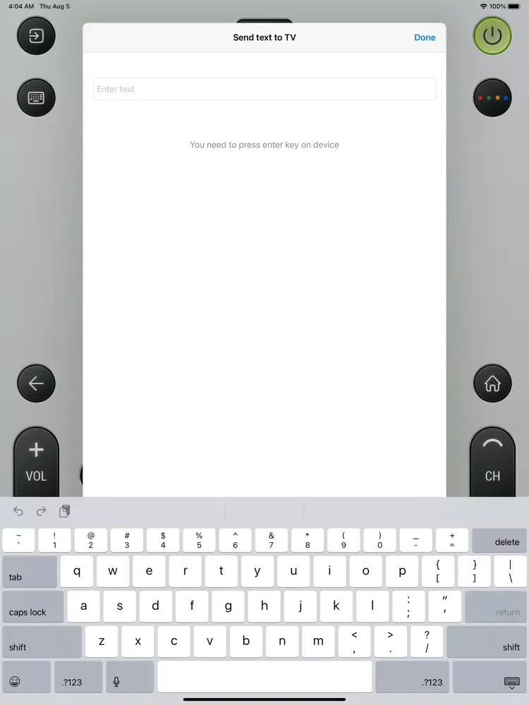 Capturas de tela do TV Remote & Cast - TV Control iPad 
