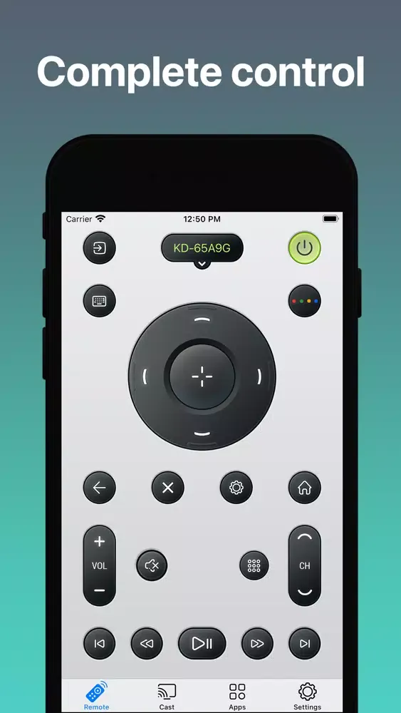 Capturas de tela do TV Remote & Cast - TV Control