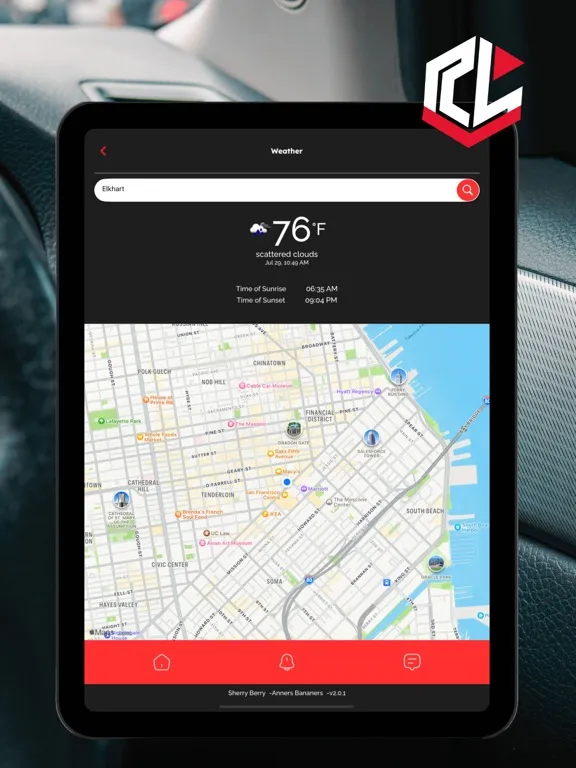 Screenshot di Cogent JustDrive iPad 