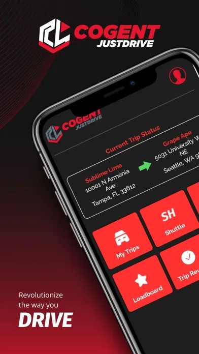 Screenshot di Cogent JustDrive