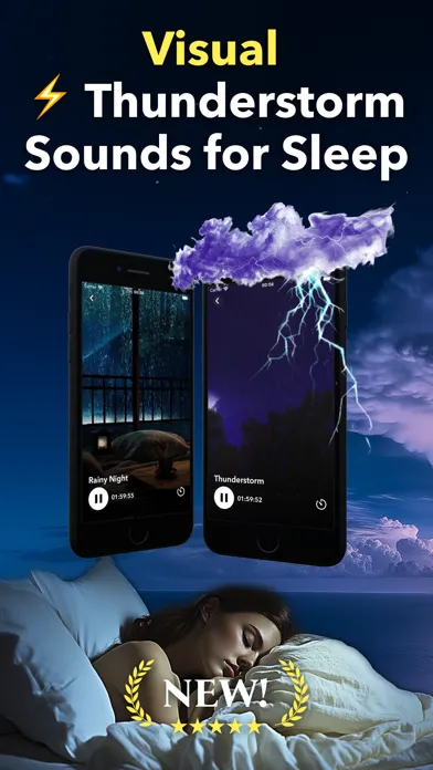 صور Thunderstorm Sleep Sounds