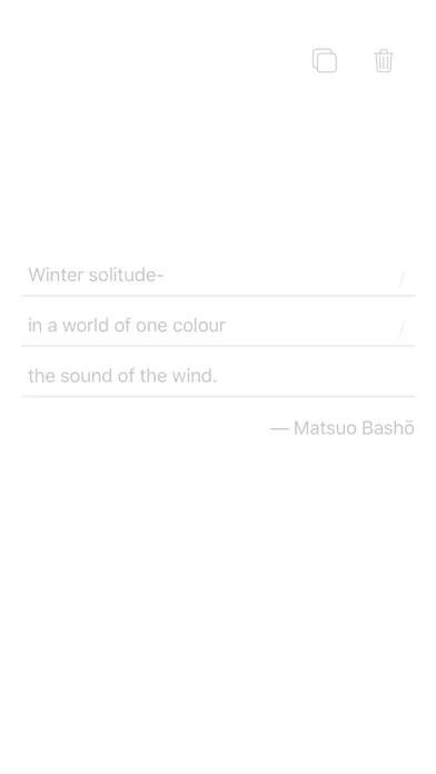 Haiku - Poems made simple স্ক্রিনশট