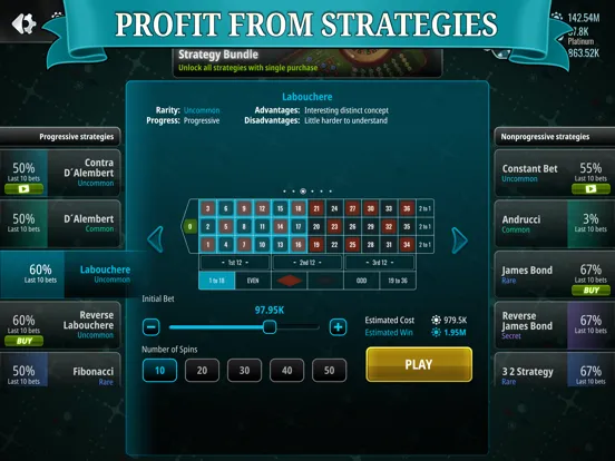 Roulette Strategist - Ruleta iPad  سکرین شاٹس