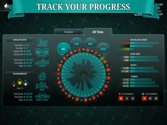 Roulette Strategist - Ruleta iPad  سکرین شاٹس
