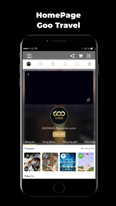 GOOTRAVEL - Nền tảng du lịch スクリーンショット