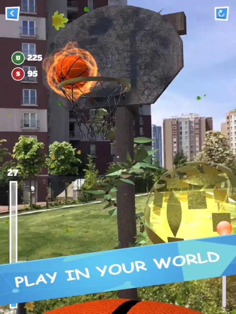 Basket Busters - AR Basketball iPad  स्क्रीनशॉट