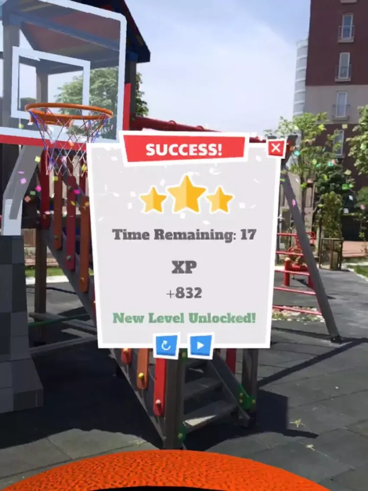 Basket Busters - AR Basketball iPad  स्क्रीनशॉट