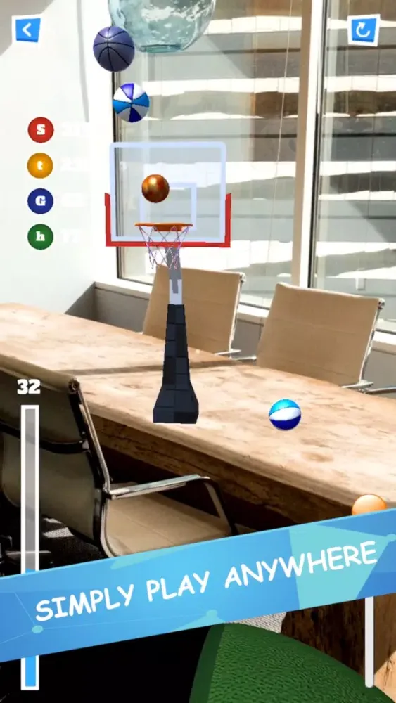 Basket Busters - AR Basketball स्क्रीनशॉट