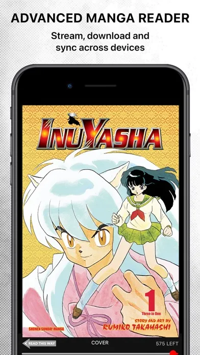 VIZ Manga سکرین شاٹس