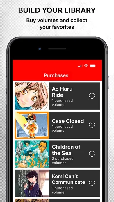 VIZ Manga سکرین شاٹس