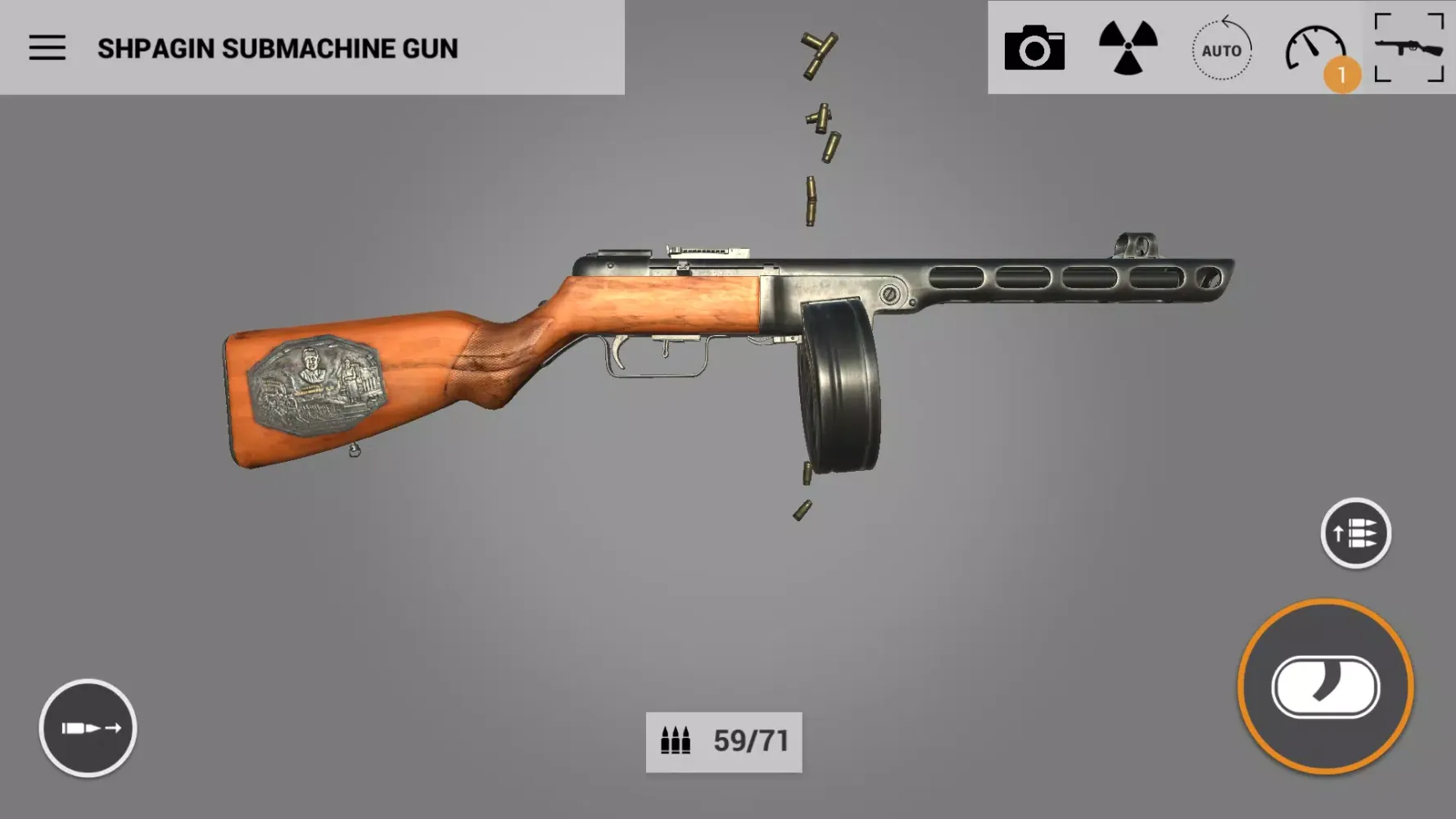 Capturas de tela do Weapons of Heroes. Museum 3D