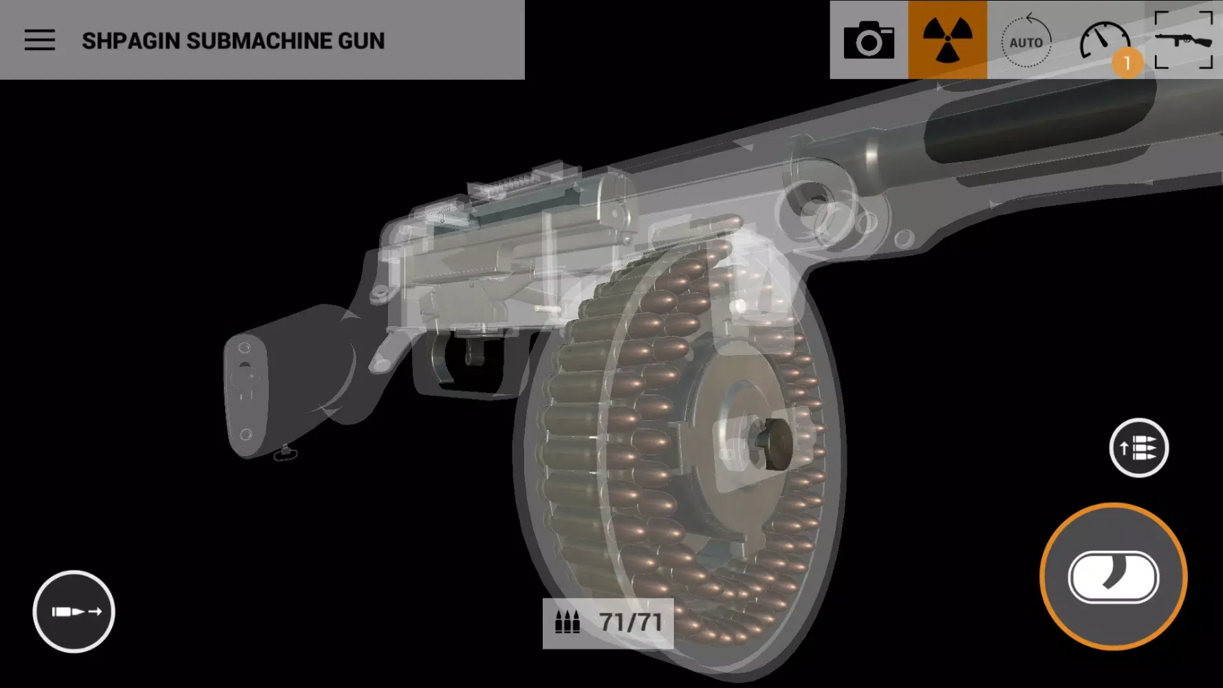 Capturas de tela do Weapons of Heroes. Museum 3D