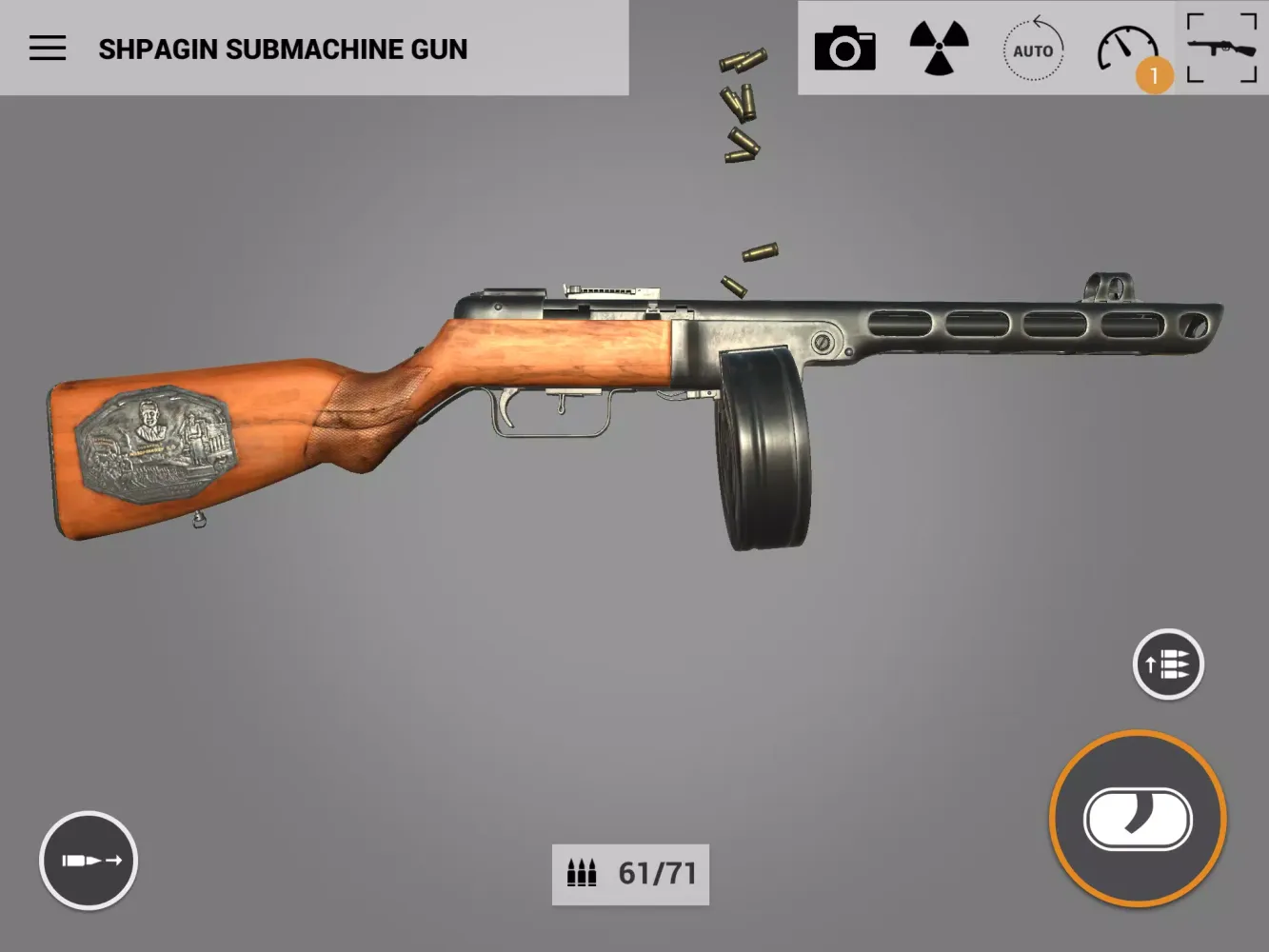 Capturas de tela do Weapons of Heroes. Museum 3D
