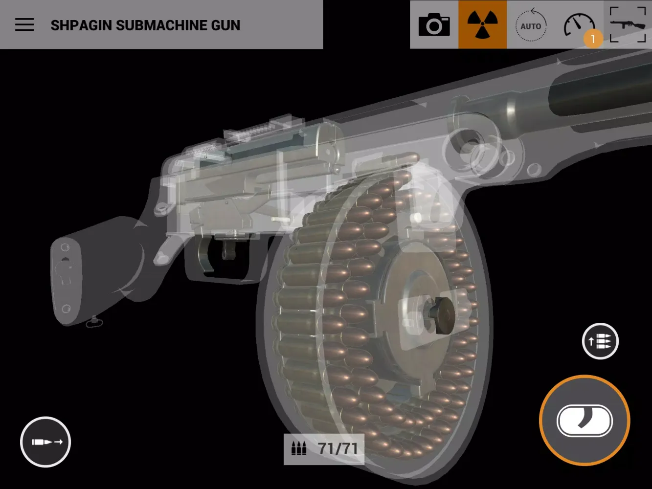 Capturas de tela do Weapons of Heroes. Museum 3D