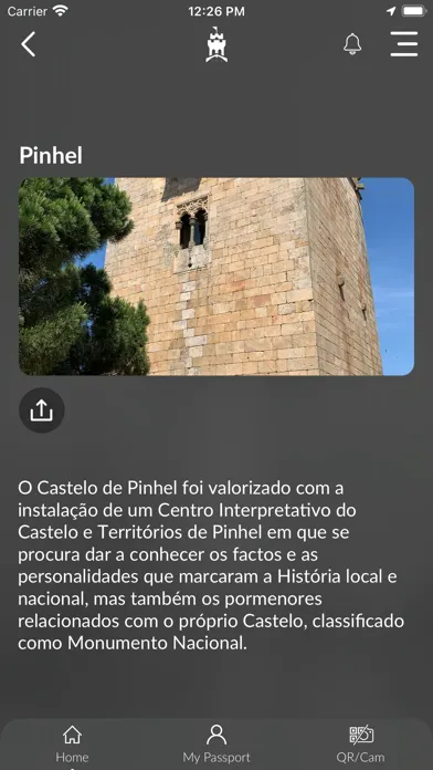 Screenshot di Rota Castelos do Côa