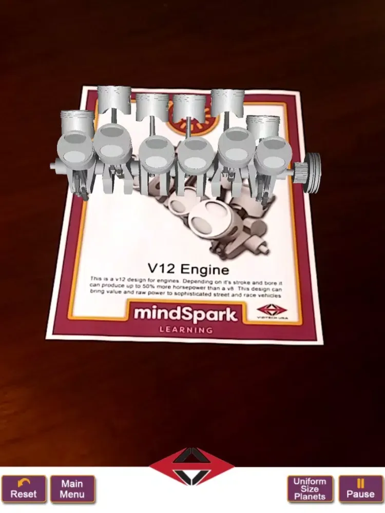 mindSpark AR iPad 应用截图