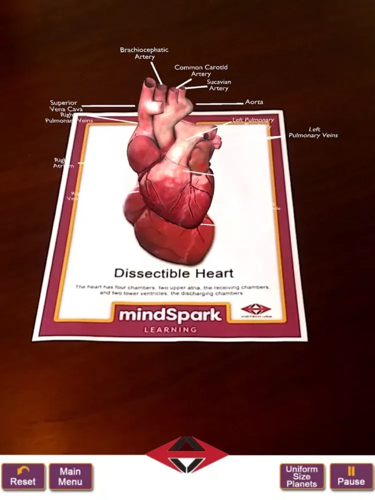 mindSpark AR iPad 应用截图