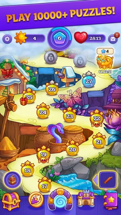 Capturas de tela do Mahjong Treasure Quest: Tile