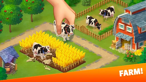 Ảnh chụp màn hình của Klondike Adventures: Farm Game