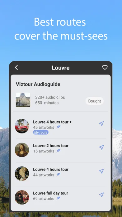 Louvre, Orsay, Pompidou Guide应用截图