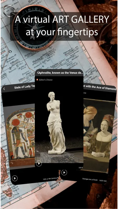 Louvre, Orsay, Pompidou Guide应用截图