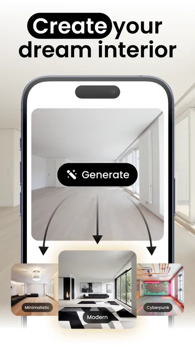 Скриншоты Interior design by Home AI