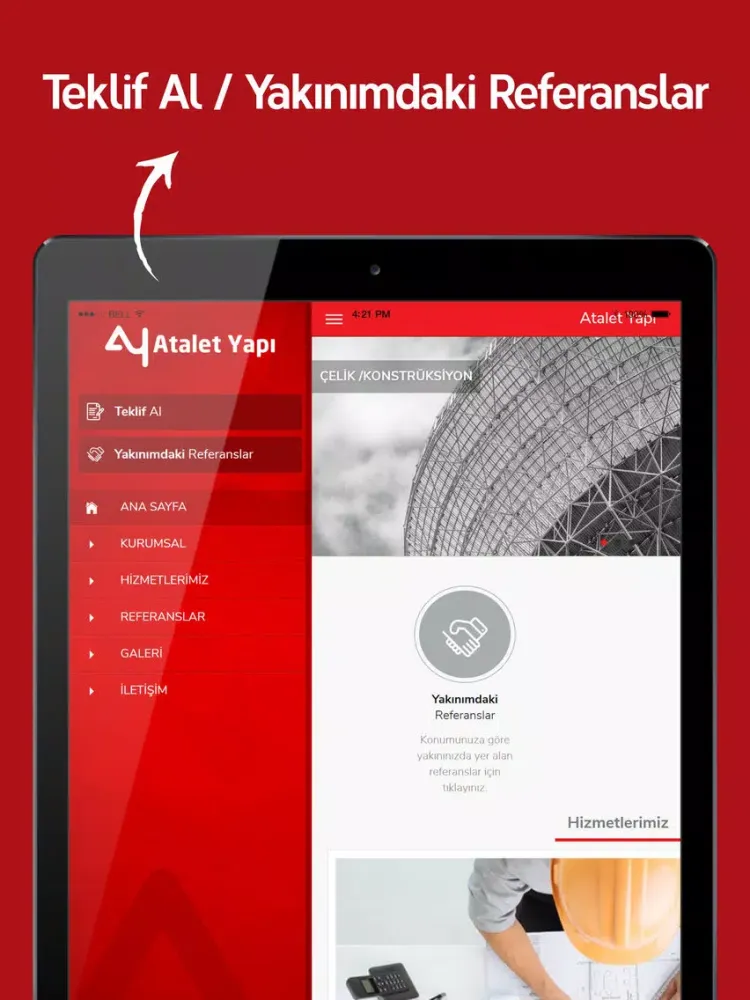 Скриншоты Atalet Yapı iPad 