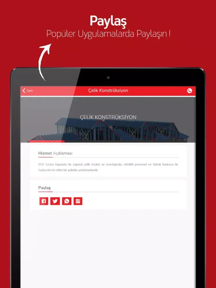 Скриншоты Atalet Yapı iPad 