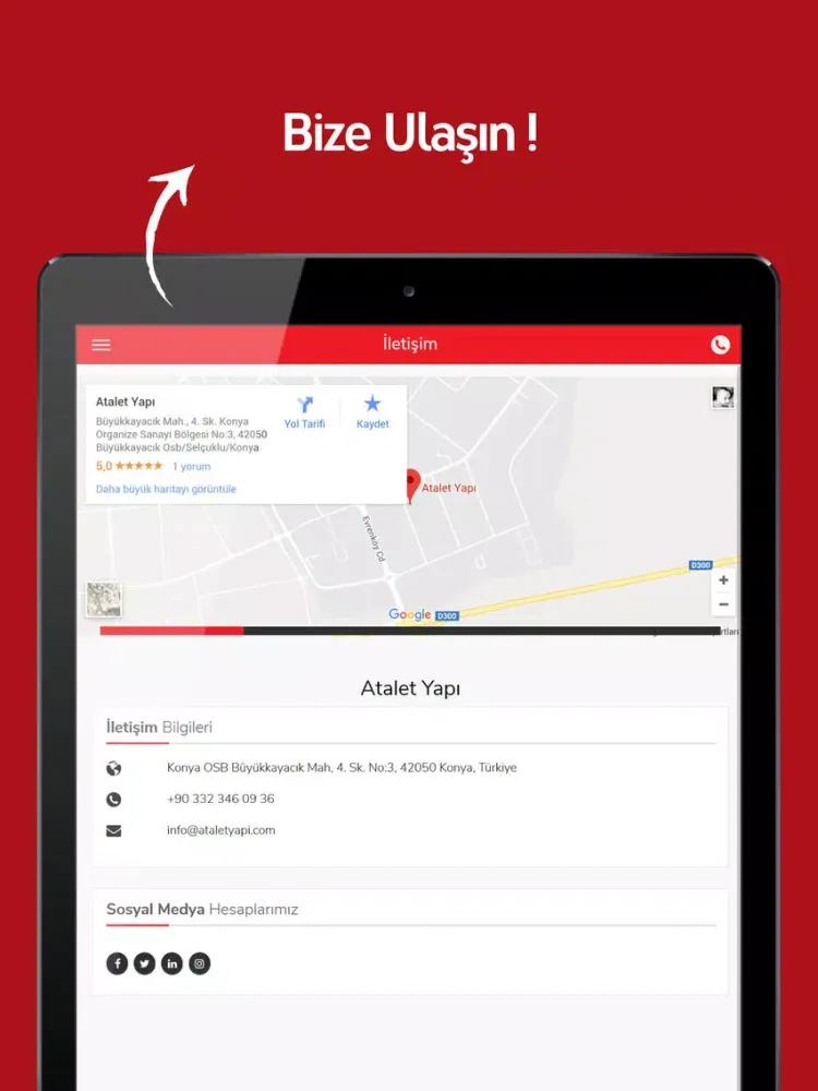 Скриншоты Atalet Yapı iPad 